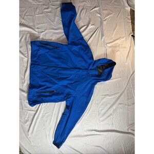 Cabela’s Gore-Tex Rain Jacket Bright Blue Hooded 2XL Waterproof Parka